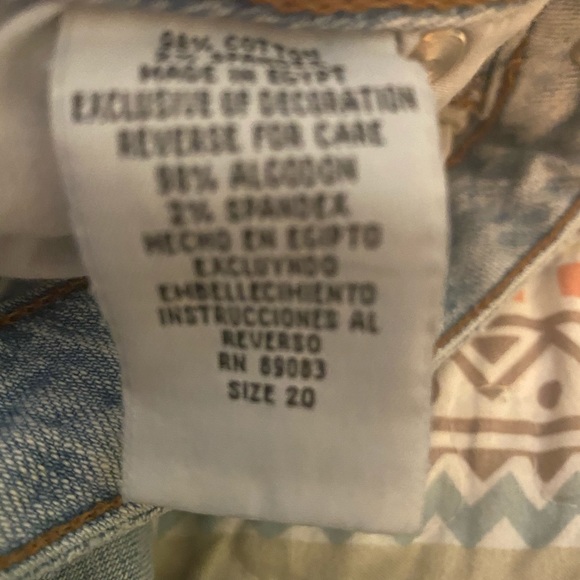 Ladies Lei Plus Jeans Size 20 - Picture 4 of 5